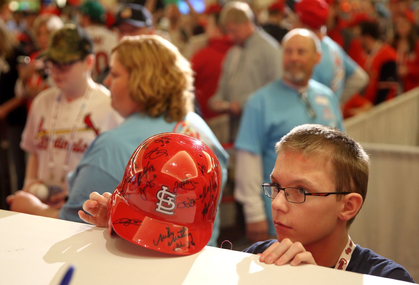 Cardinals Winter Warm-Up Sunday, fans